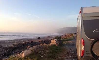 新西兰自由露营风景